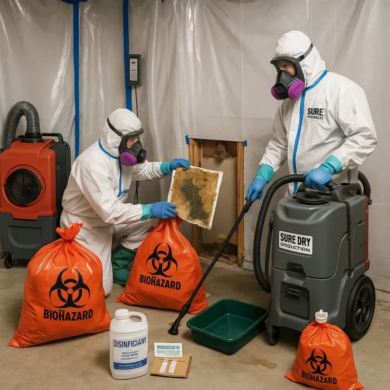 Contaminated Water Handling Protocols process in Livermore Falls, ME