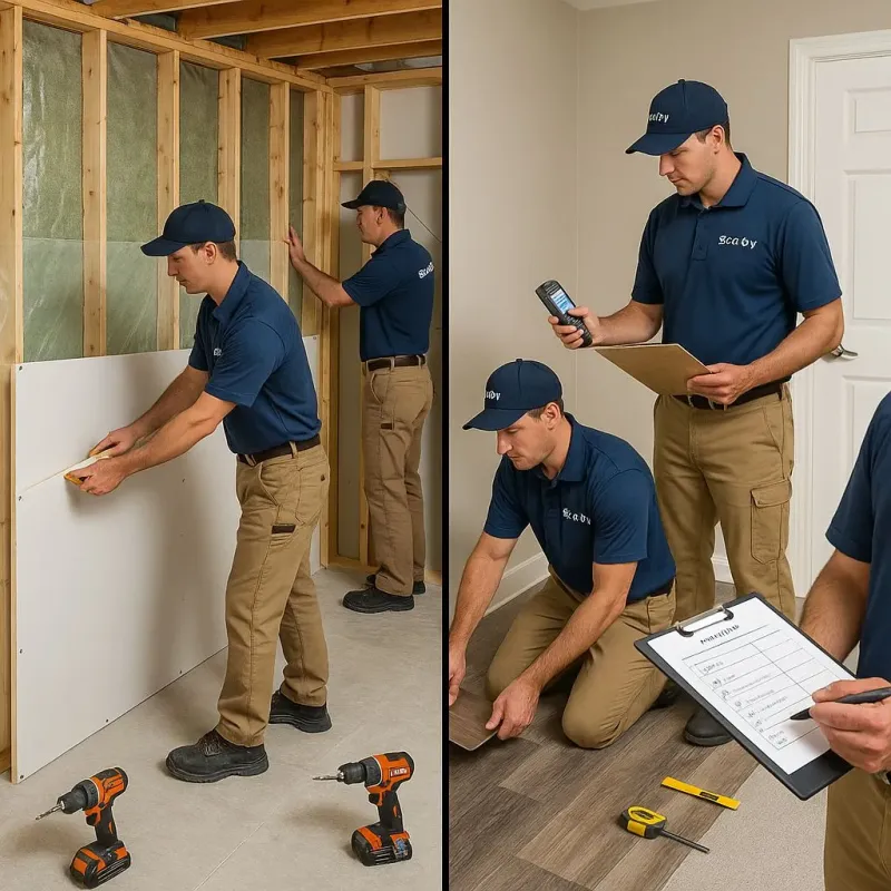 Repairs and Reconstruction process in Livermore Falls, ME