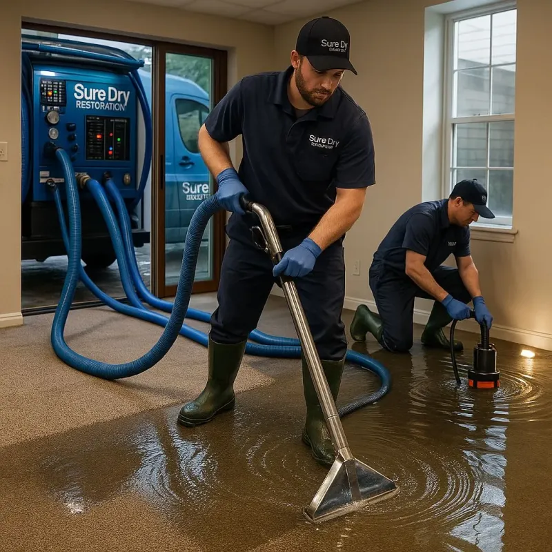 Water Extraction and Removal process in Livermore Falls, ME
